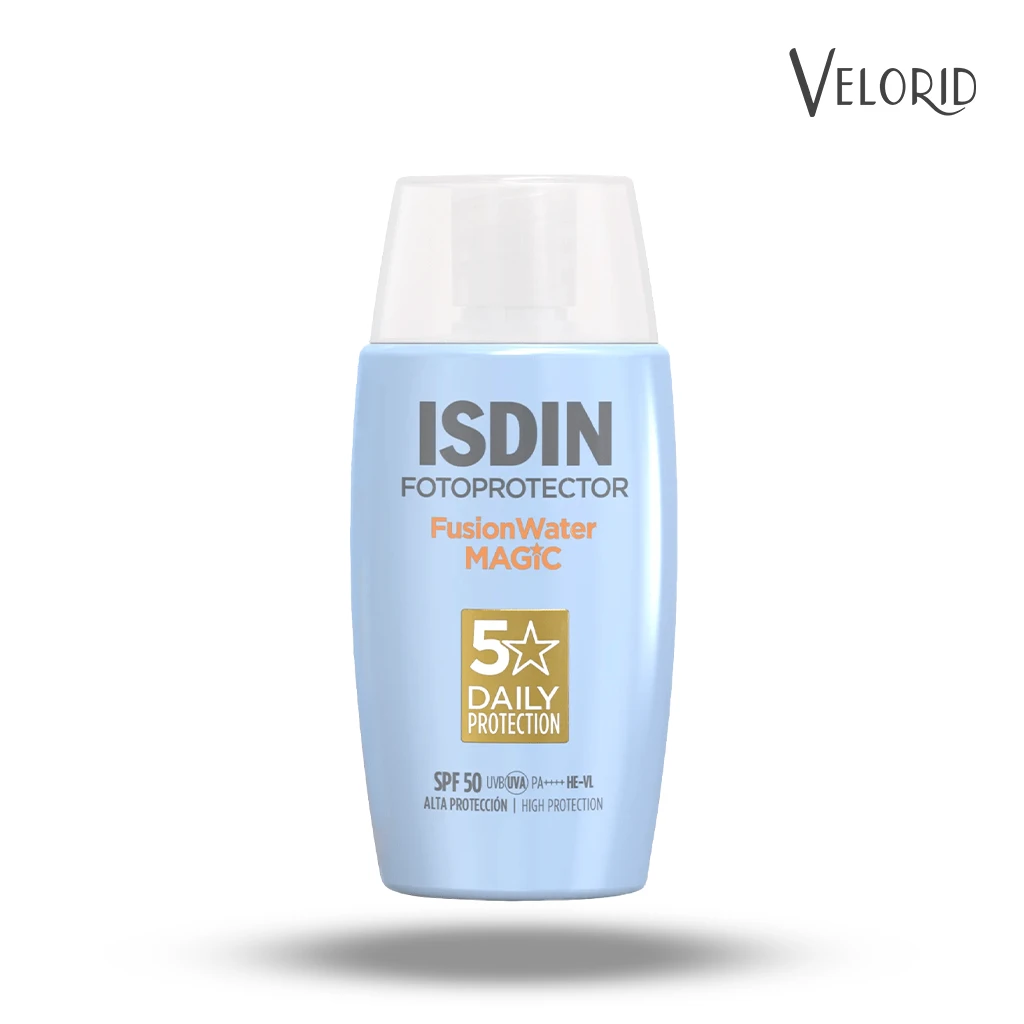 isdin fotoprotector fusionwater magic spf50 خرید کرم ضد آفتاب ایزدین