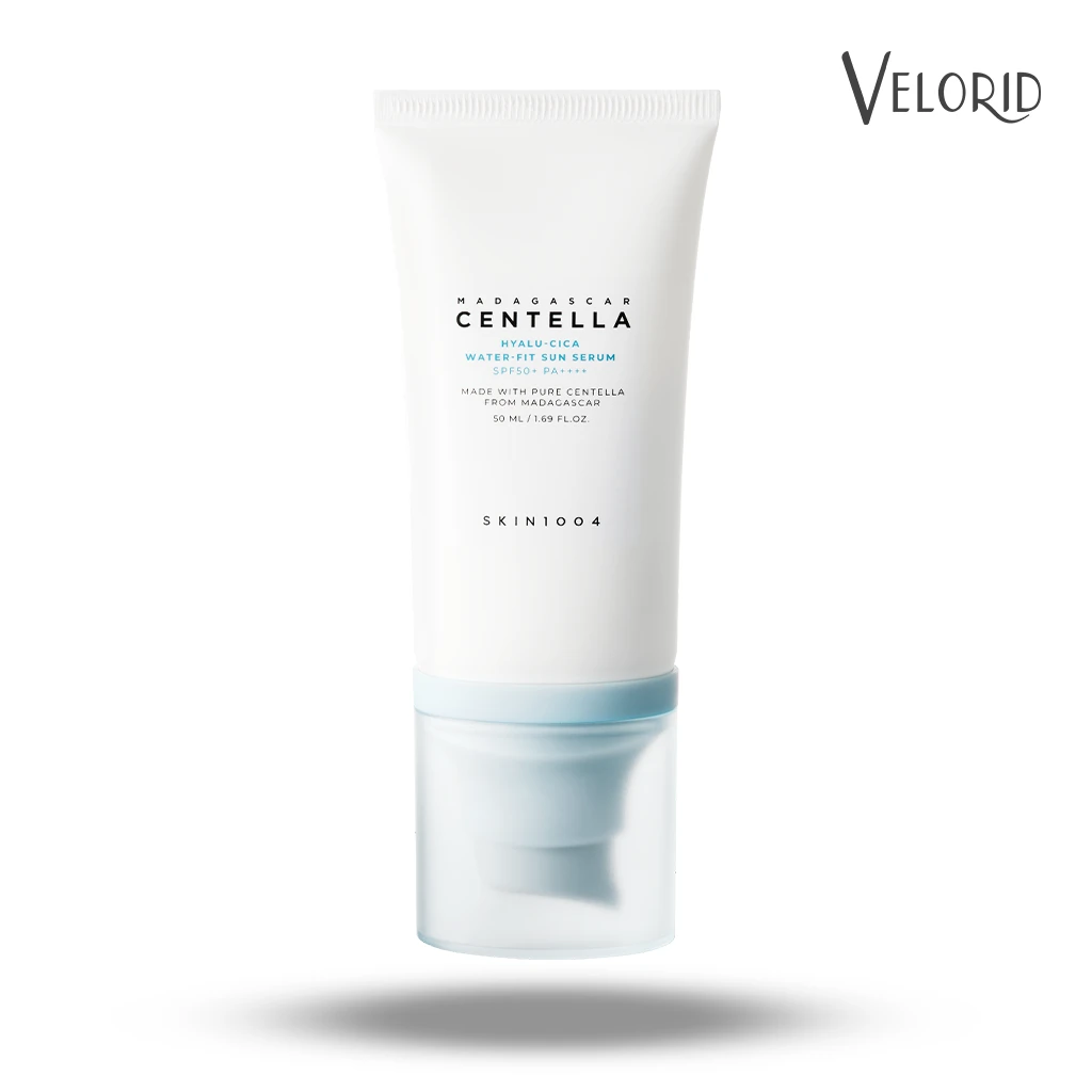 Centella water-fit sun serum spf50+ 50ml خرید ضد آفتاب سنتلا
